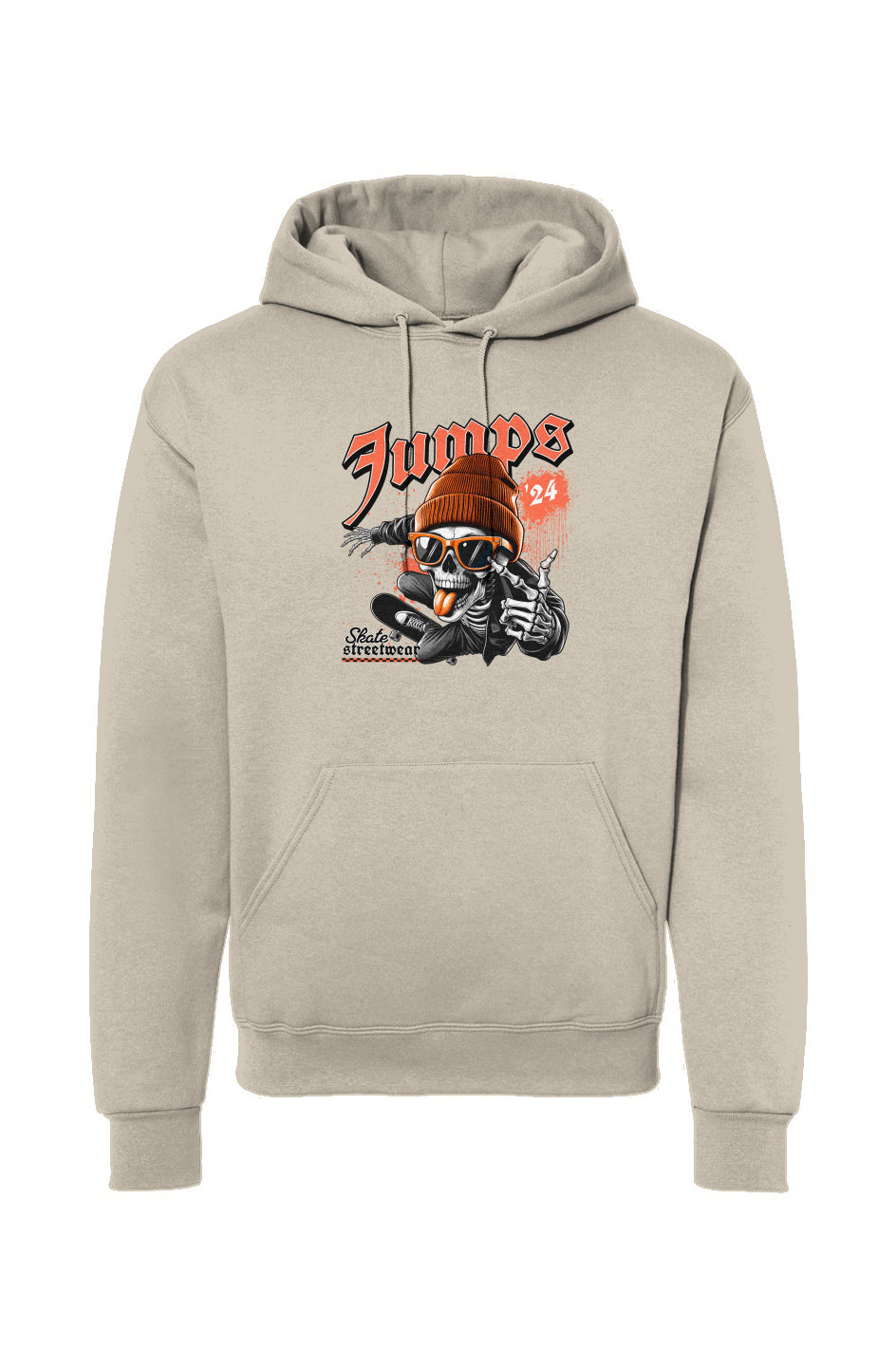 The YLOW Jumps NuBlend Hooded Sweatshirt