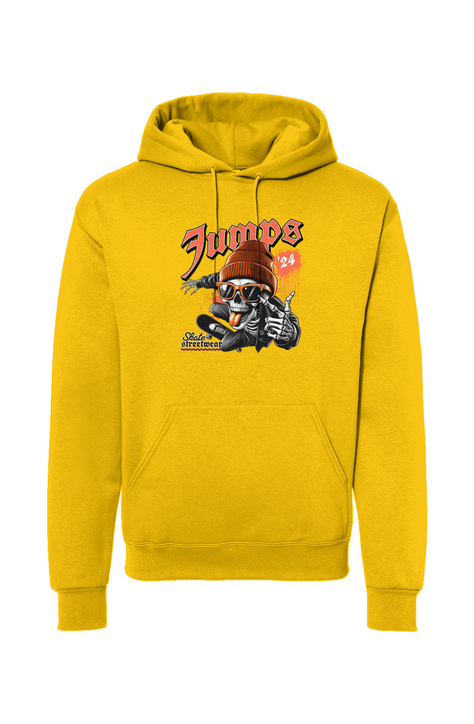 The YLOW Jumps NuBlend Hooded Sweatshirt